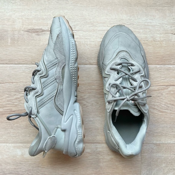 Adidas Mens Ozweego Metal Gray Size 9.5 - Picture 1 of 6